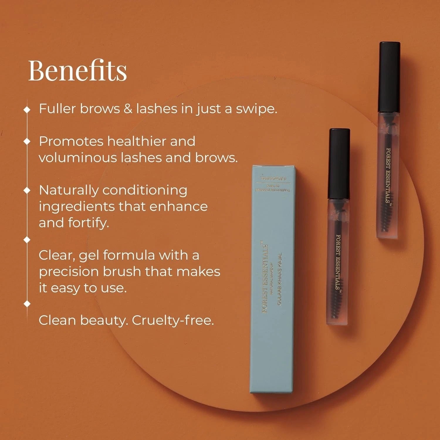 Forest Essentials Lash And Brow Serum 8.5ml