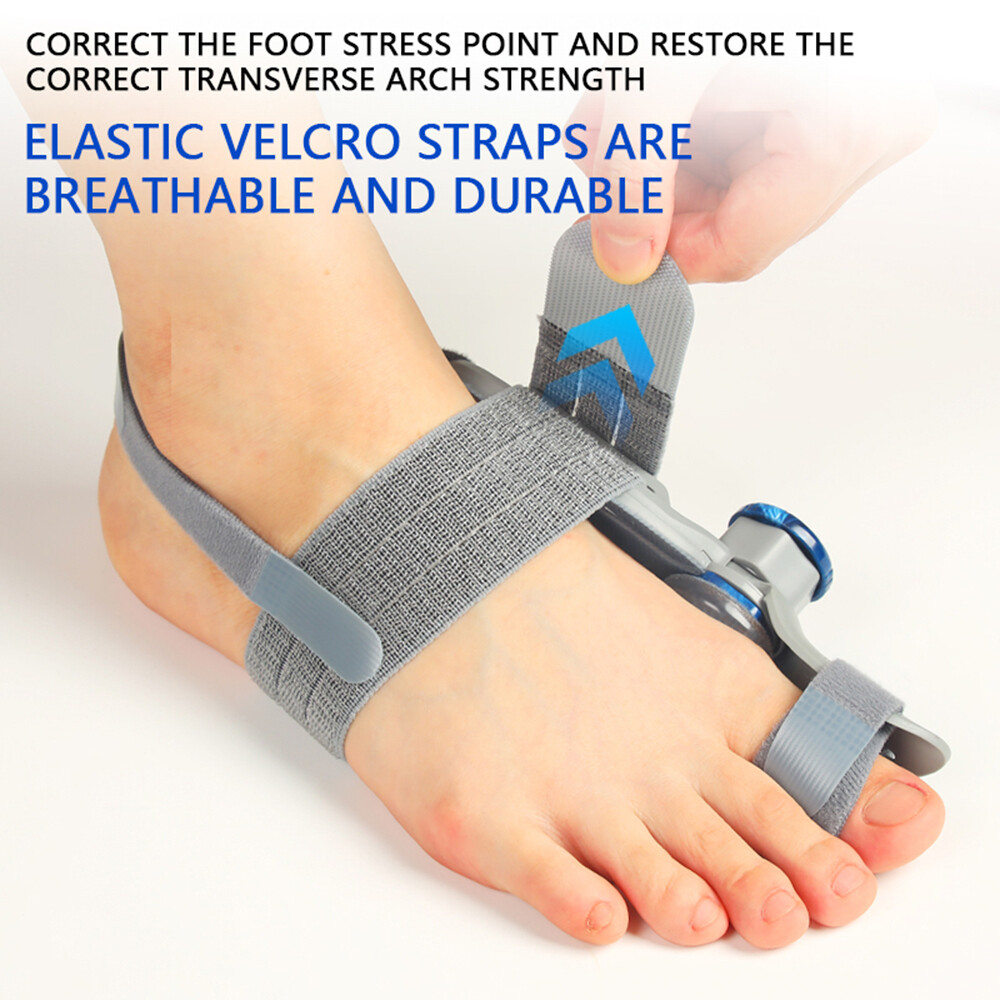 2PCS Bunion Fix Toe Valgus Corrector Big Toe Straightener for Men & Women 1Pair