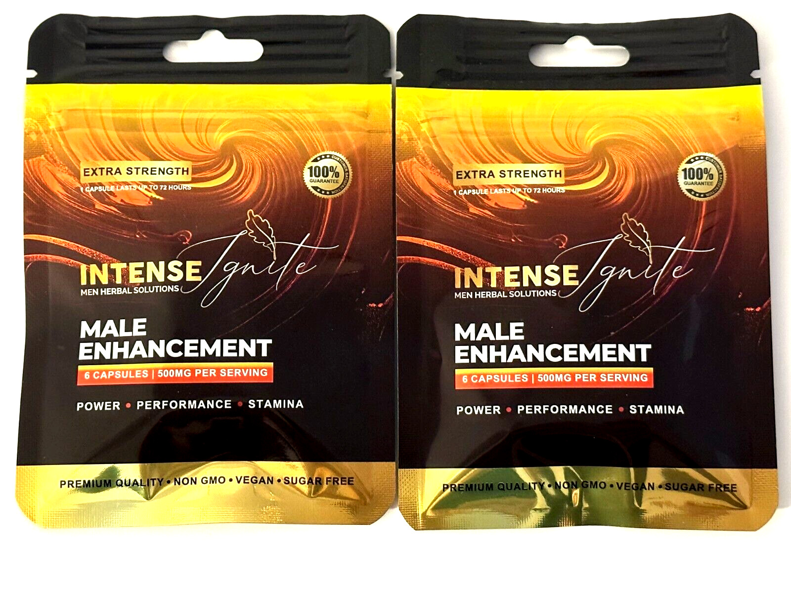 Intense’Ignite Fast Acting Male Performance Herbal Supplement -24 Pills