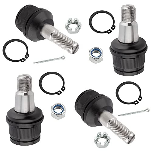 4pcs Front Upper Lower Ball Joints for Dodge Ram 2500 3500 4WD 1994-99 / for