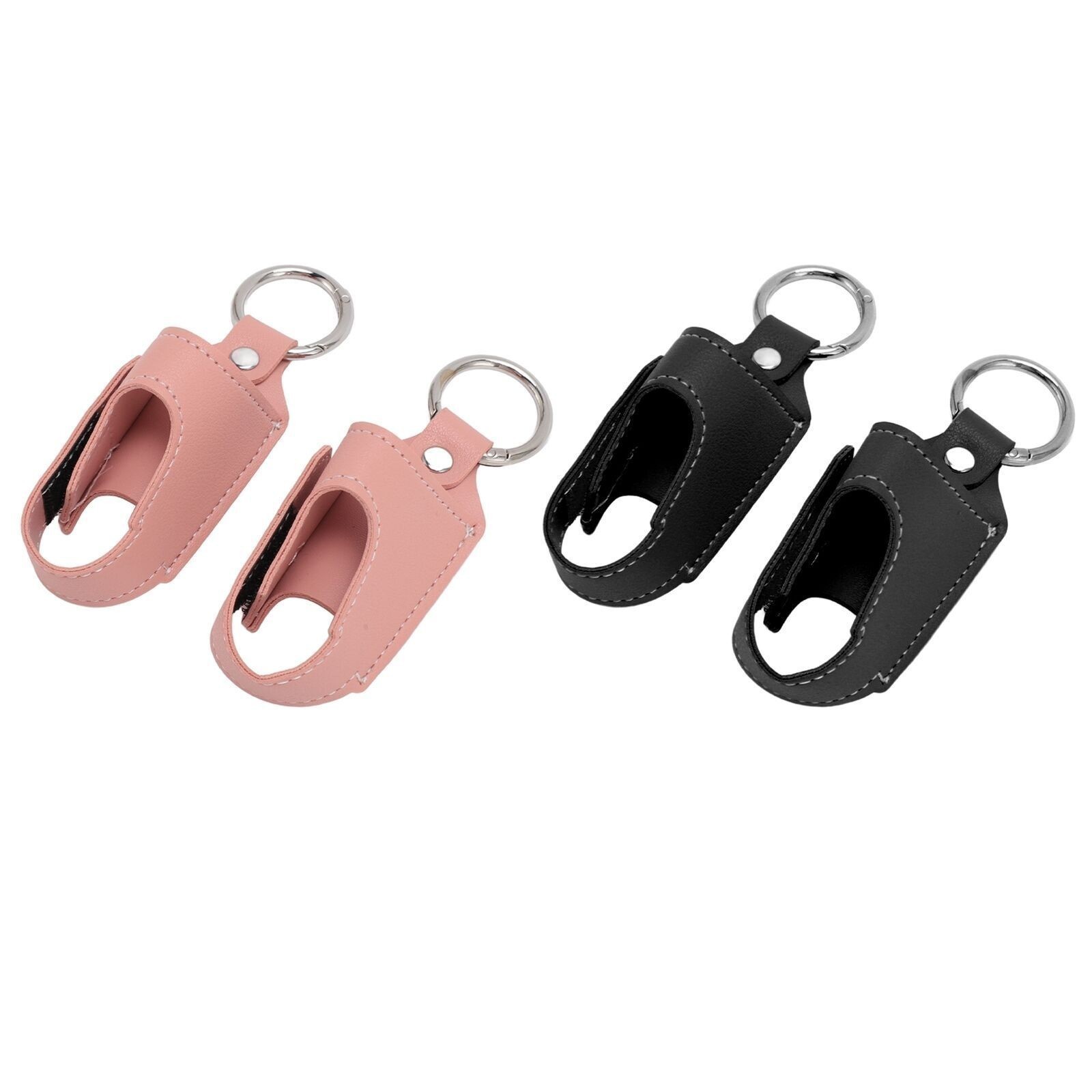 2pcs Asthma Inhaler Holder Portable Storage Protective PU Leather Asthma Inhaler