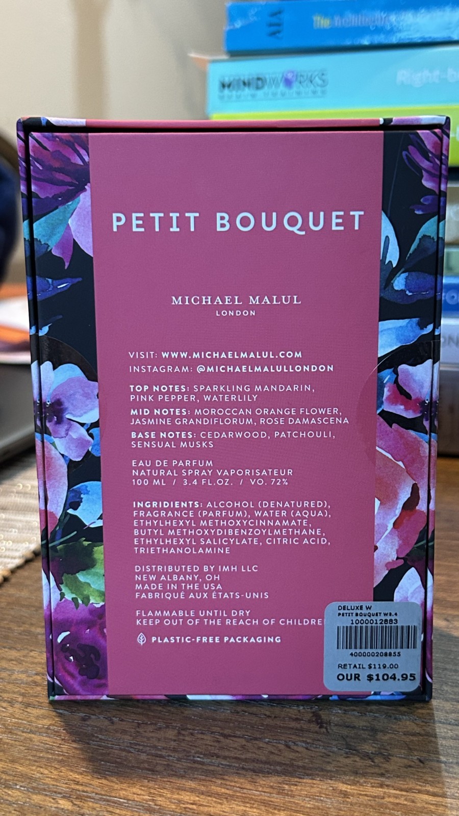 RARE Michael Malul London Petit Bouquet EdP 3.4 fl oz / 100 mL – Sealed