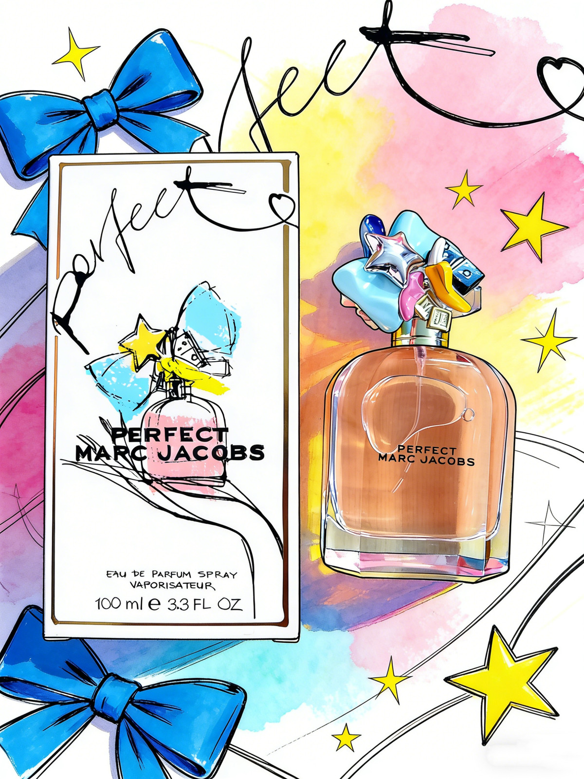 Marc Jacobs Perfect Women’s Eau de Parfum – 3.3oz