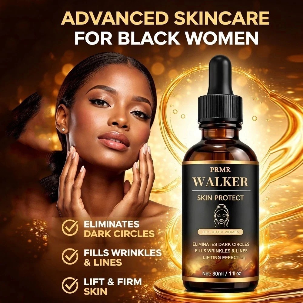 (PACK 5) Walker Skin Protect Serum for Women Facial Moisturizer New With Box 1oz