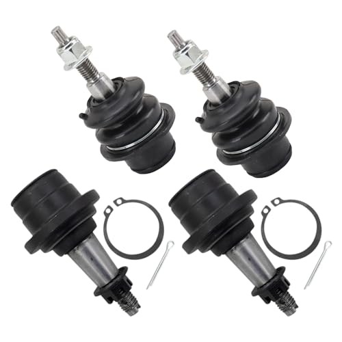 Front Upper and Lower Driver and Passenger Side Ball Joint Set PSA34640