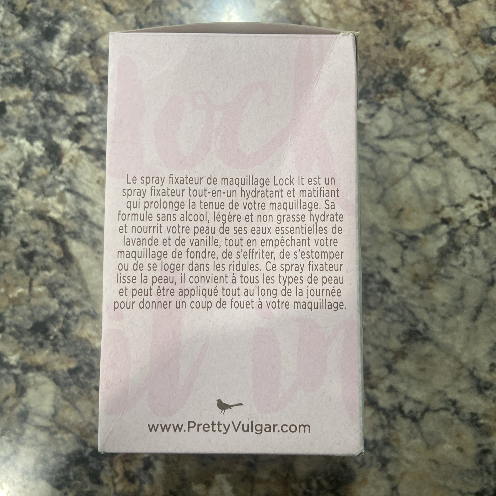 PRETTY VULGAR LOCK IT IN MAKEUP SETTING SPRAY FULL SIZE 3 FL OZ