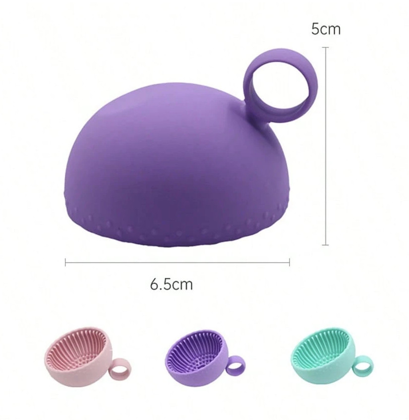 1pc Makeup Brush Cleaning Pad – Easy Scrub Tool for Brushes & Toothbrush – NEW