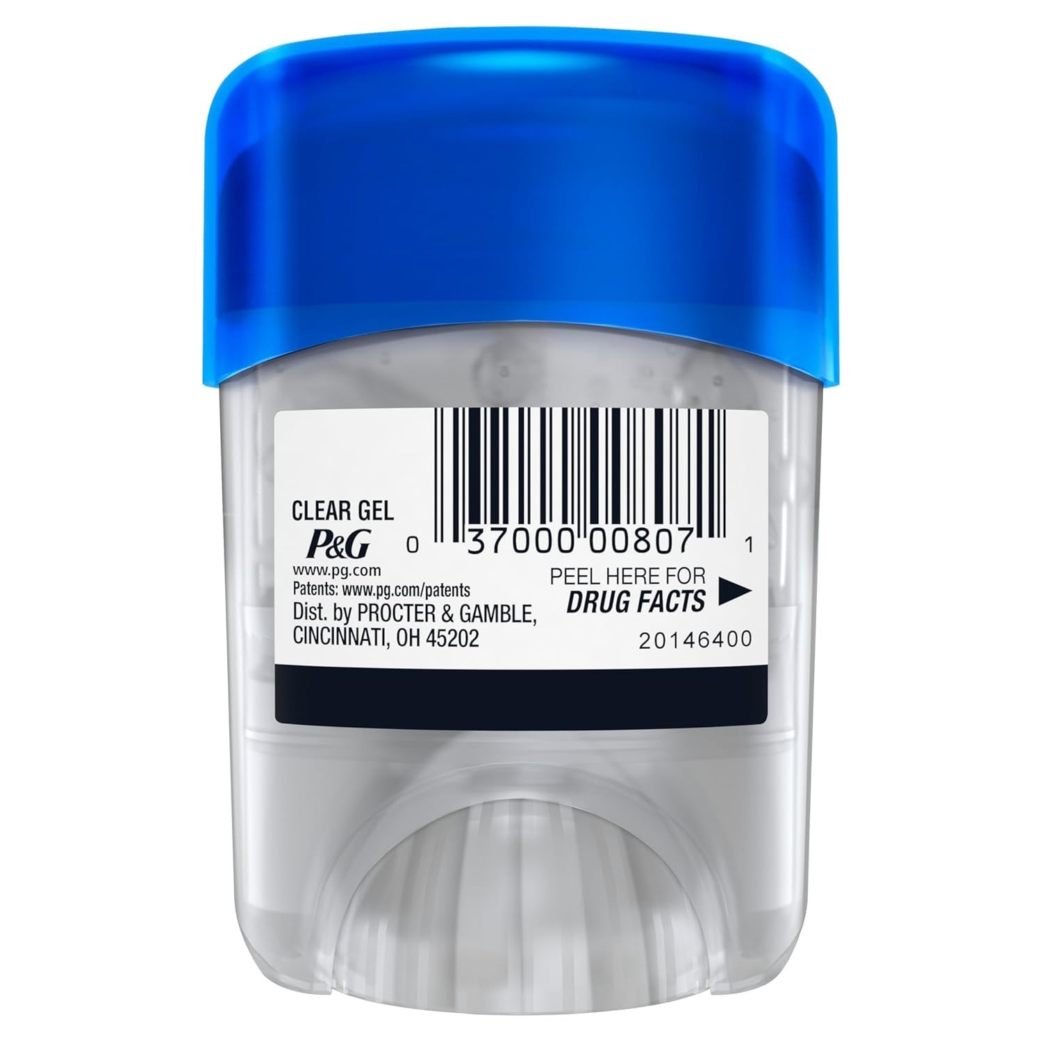 Gillette Cool Wave Clear Gel Deodorant Men 72Hr Sweat Protection 0.5oz