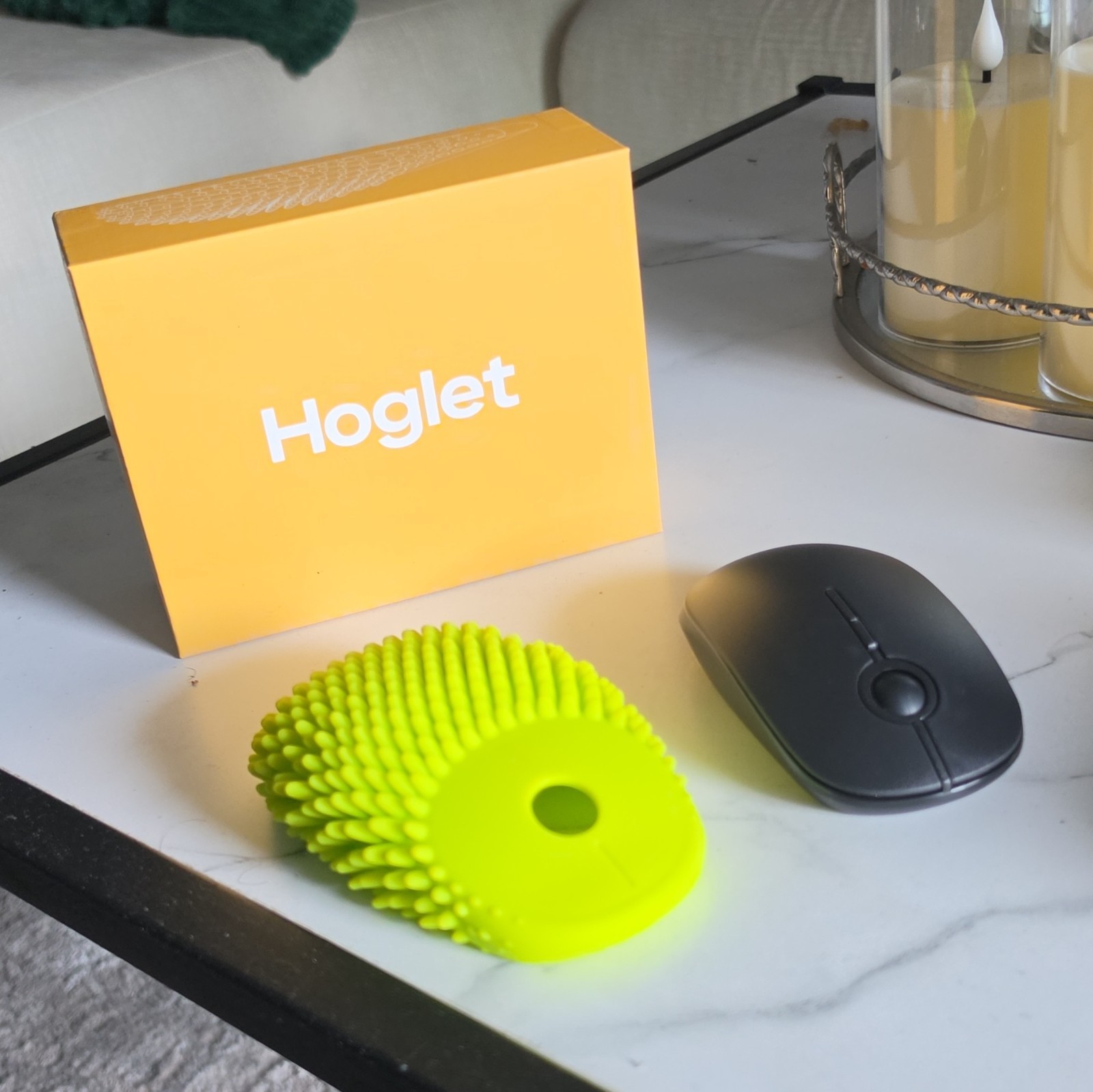 Hoglet Wireless Electric Silicone Facial Cleansing Brush Green 9-Speed 20 Und