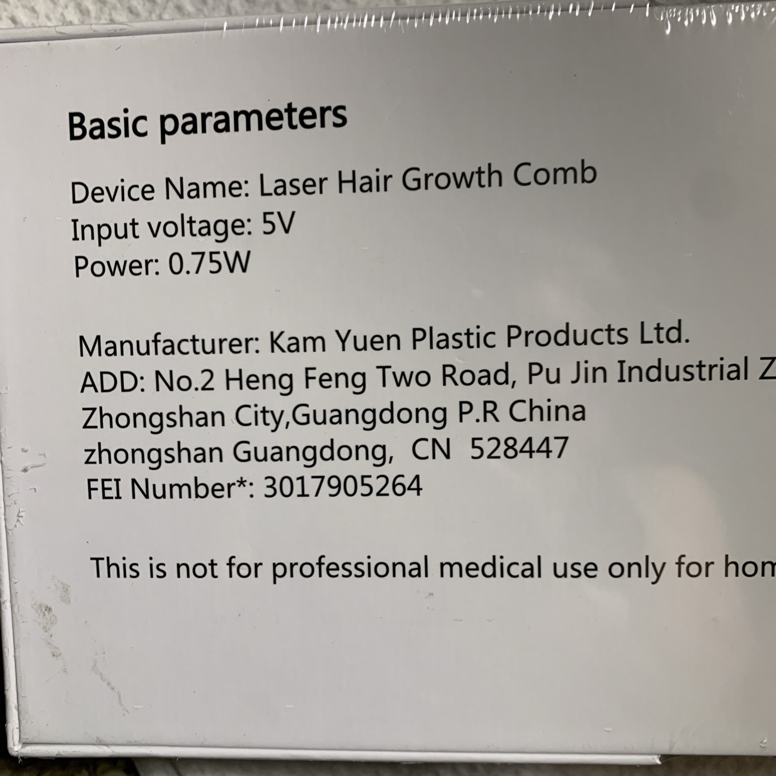Laser Hair Growth Comb Device Hair Growth Combination for Thicker Fuller Hair