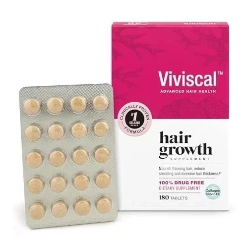 Pack of 3 Viviscal Professional Hair Growth Supplement Women 180 Tablets