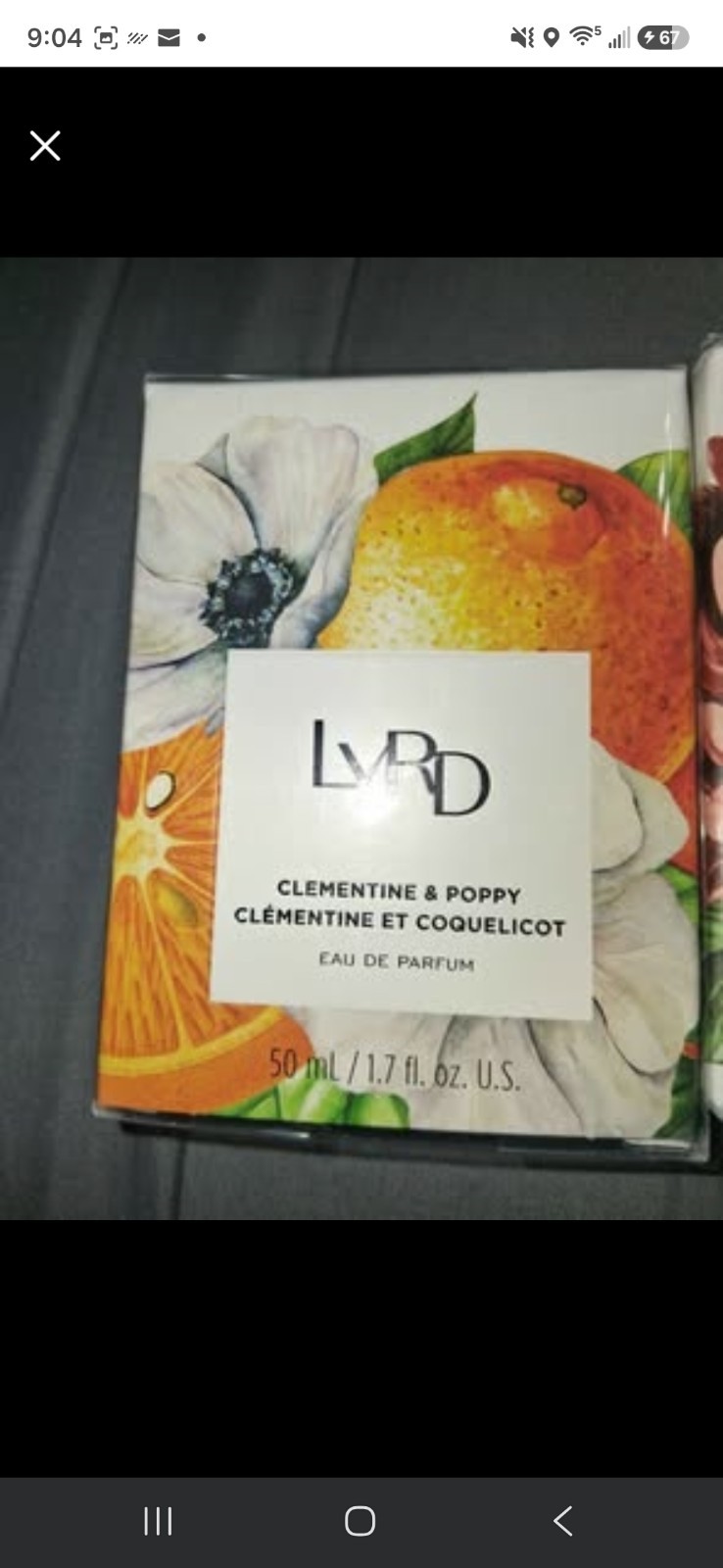 LYRD Clementine & Poppy Eau de Parfum Spray Regular Size 1.7 fl oz