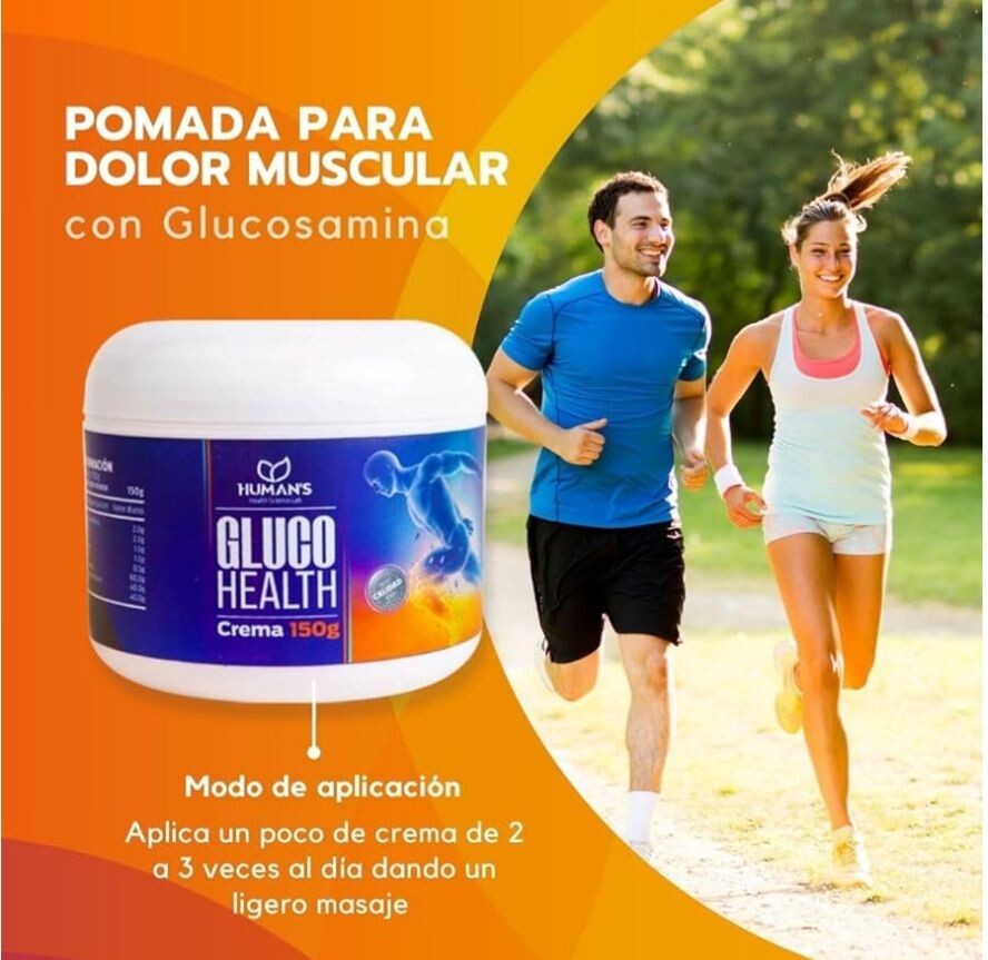 GlucoHealth crema Humans Health Lab Dolor de articulaciones joint support