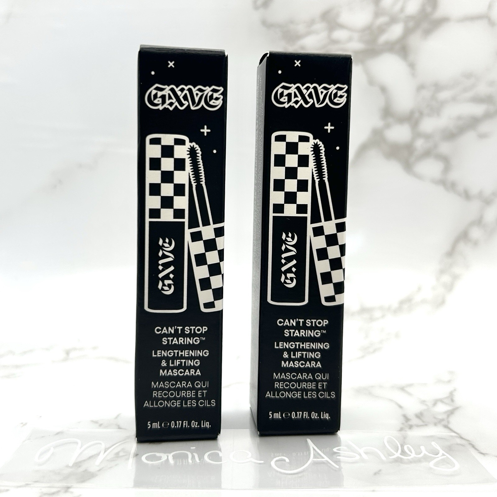 2X New GXVE Gwen Stefani Can’t Stop Staring Lengthening & Lifting Mascara TRAVEL