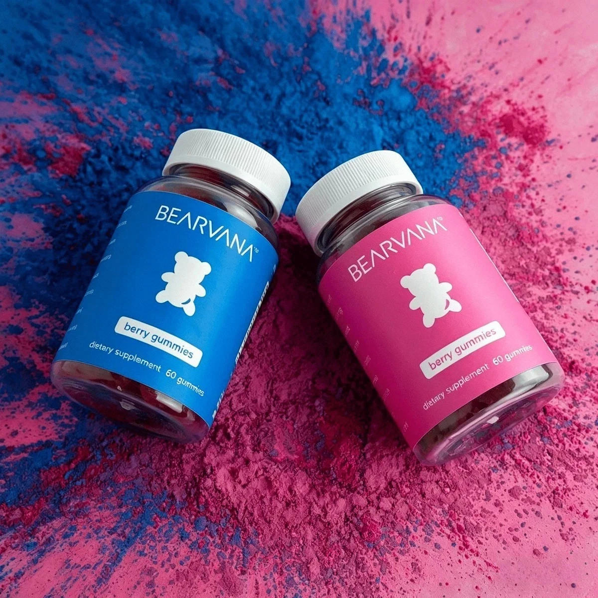 BEARVANA Berry Gummies Combo–Women’s Fitness Support,Multivitamin & Herbal Blend