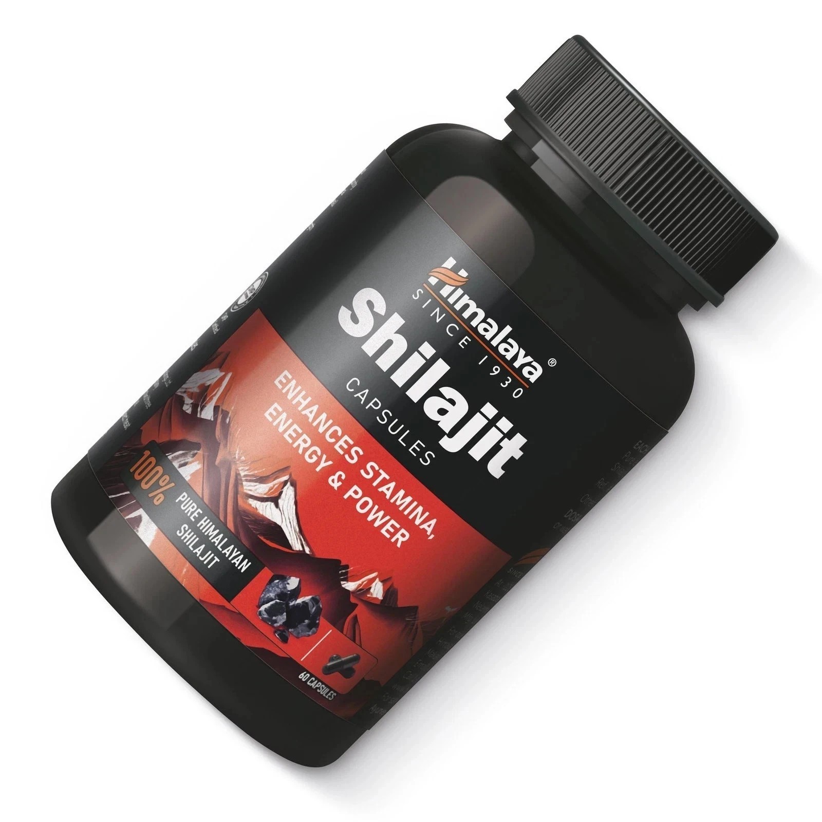 Himalaya Shiljit 60 Capsule Promotes stamina, energy,Sexual wellness Pack Of 2.