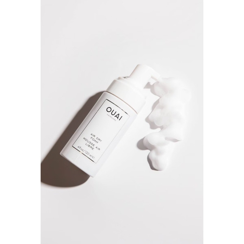 OUAI Air Dry Foam – 4 fl oz – Ulta Beauty: Beachy Waves, Shine Enhancing