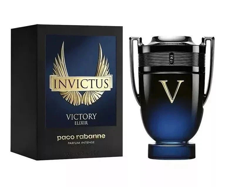New Box Invictus Victory Elixir Gift Spray 3.4 oz /100ML Eau de Parfum for Men