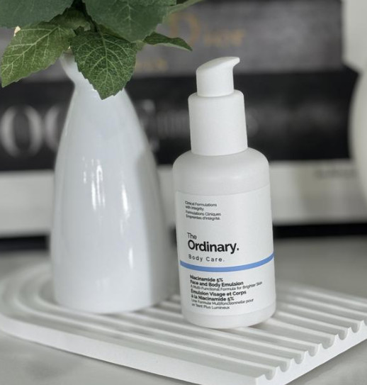 NIB 100% Authentic The Ordinary Niacinamide 5% Face and Body Emulsion,3.4oz