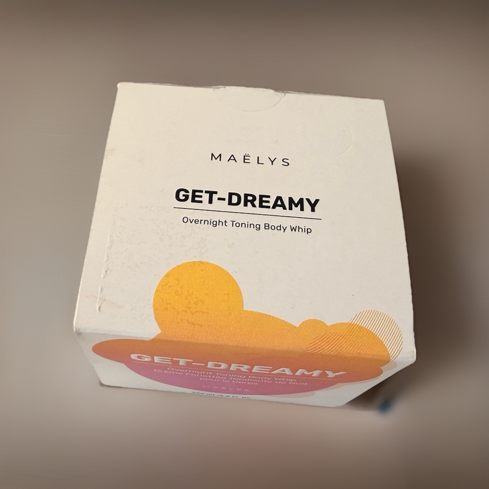 MAELYS GET-DREAMY Overnight Toning Body Whip 6.8 oz / 200 ml New in Box