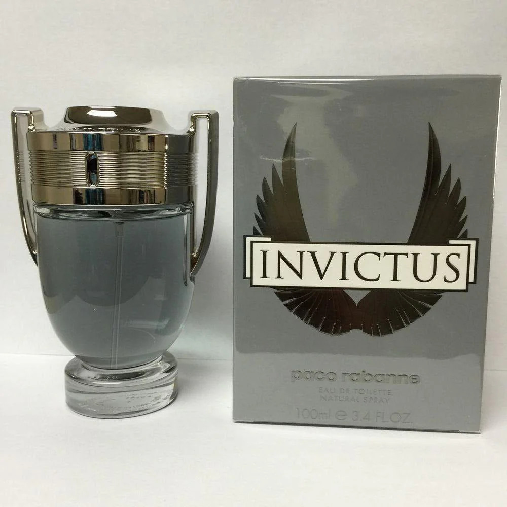 INVICTUS Paco Rabanne men cologne edt 3.4 oz 3.3 NEW IN BOX
