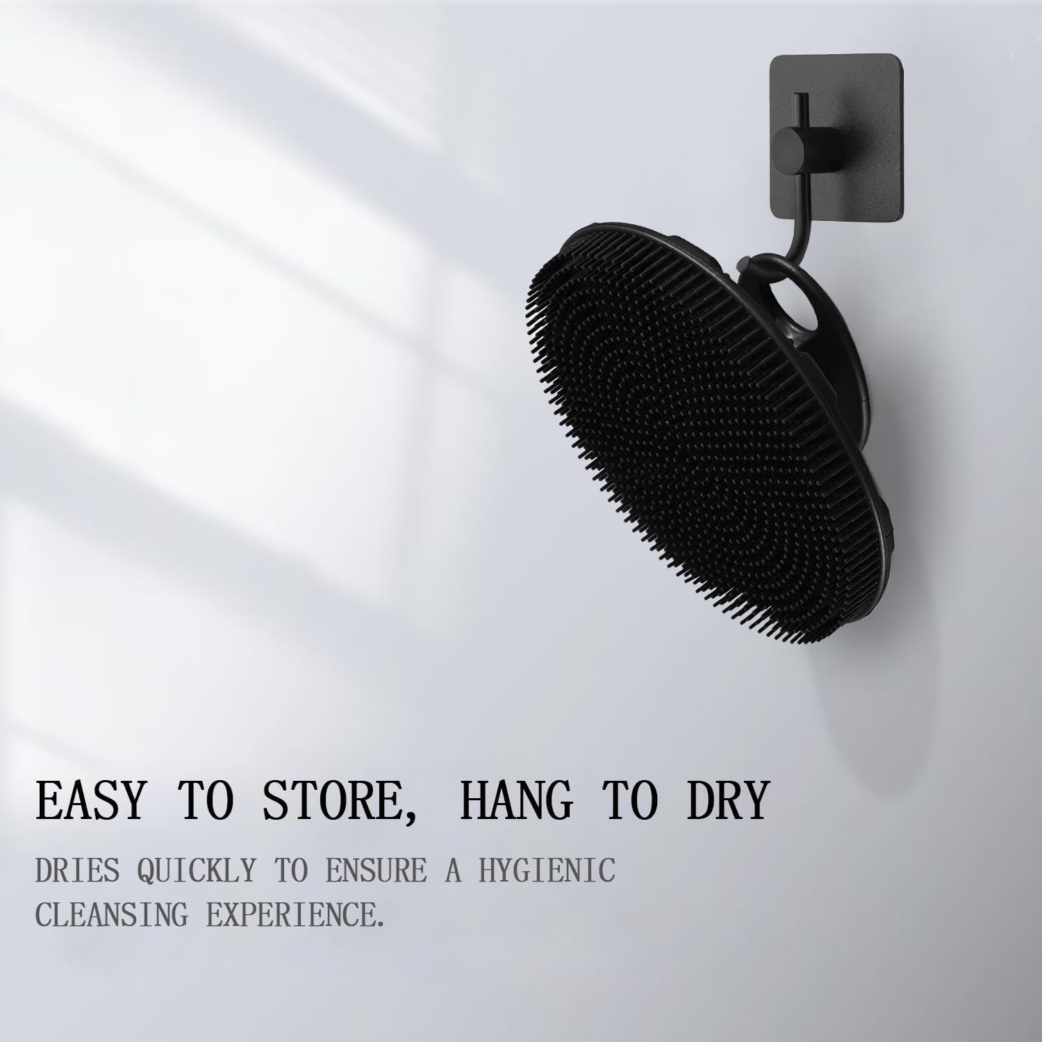 INNERNEED Food-Grade Soft Silicone Body Scrubber Shower Brush Handheld Cleansing