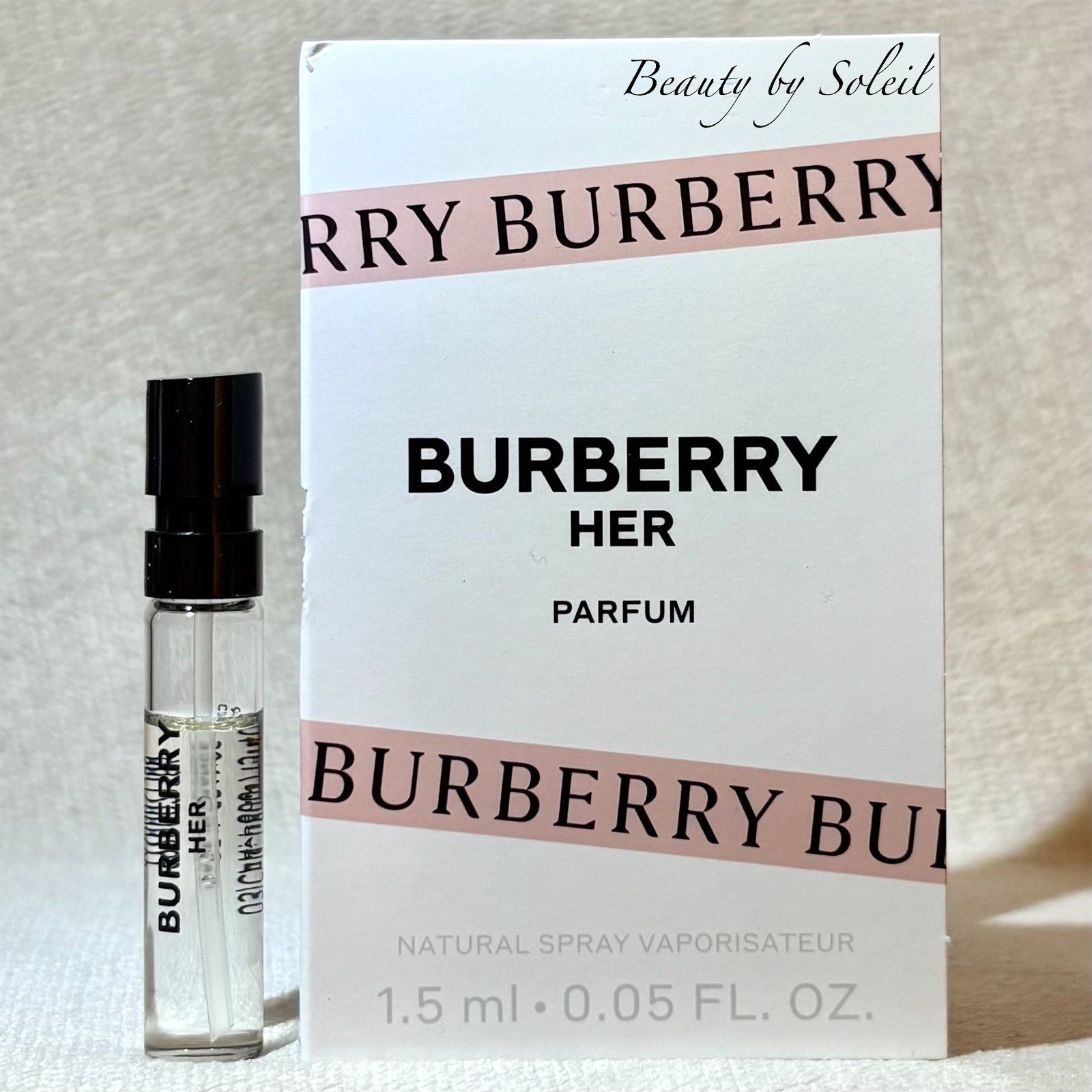 Burberry Her EDP + EDP Intense + Elixir de Parfum + PARFUM (2026) Sample Sprays