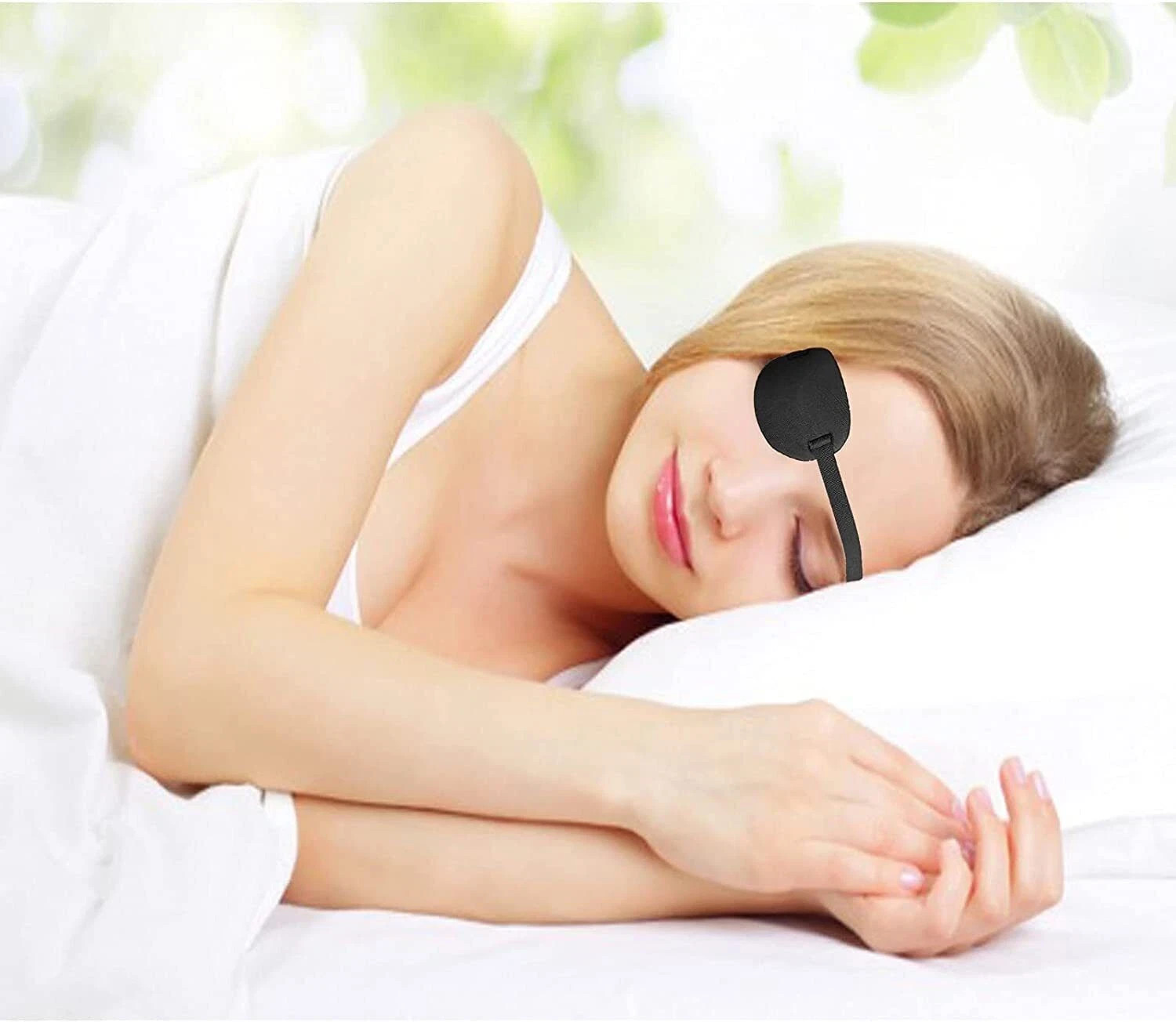 2PCS 3D Adjustable Eye Patches for Left or Right Eyes for Adults and Kids USA