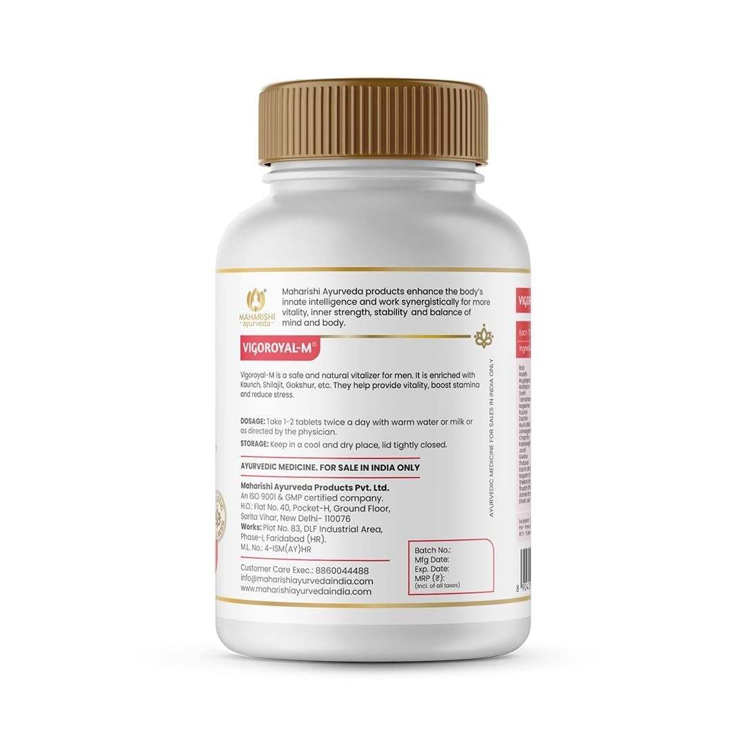 Maharishi Ayurveda Vigoroyal-M 60 Tablet