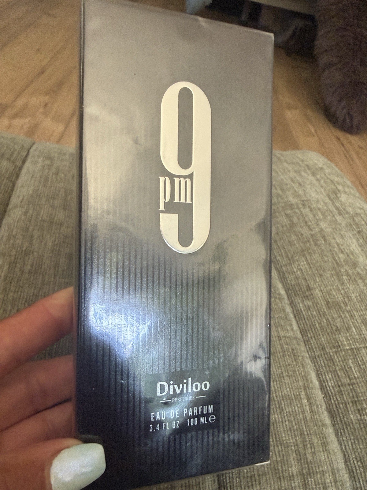 Diviloo 9 PM Eau de Parfum Spray, 3.4 fl oz Long Lasting Regular Size