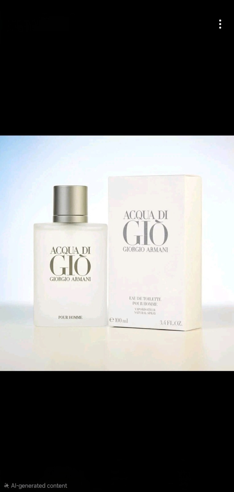 Giorgio Armani Acqua Di Gio 3.4oz Men’s EDT Cologne Spray – Brand New