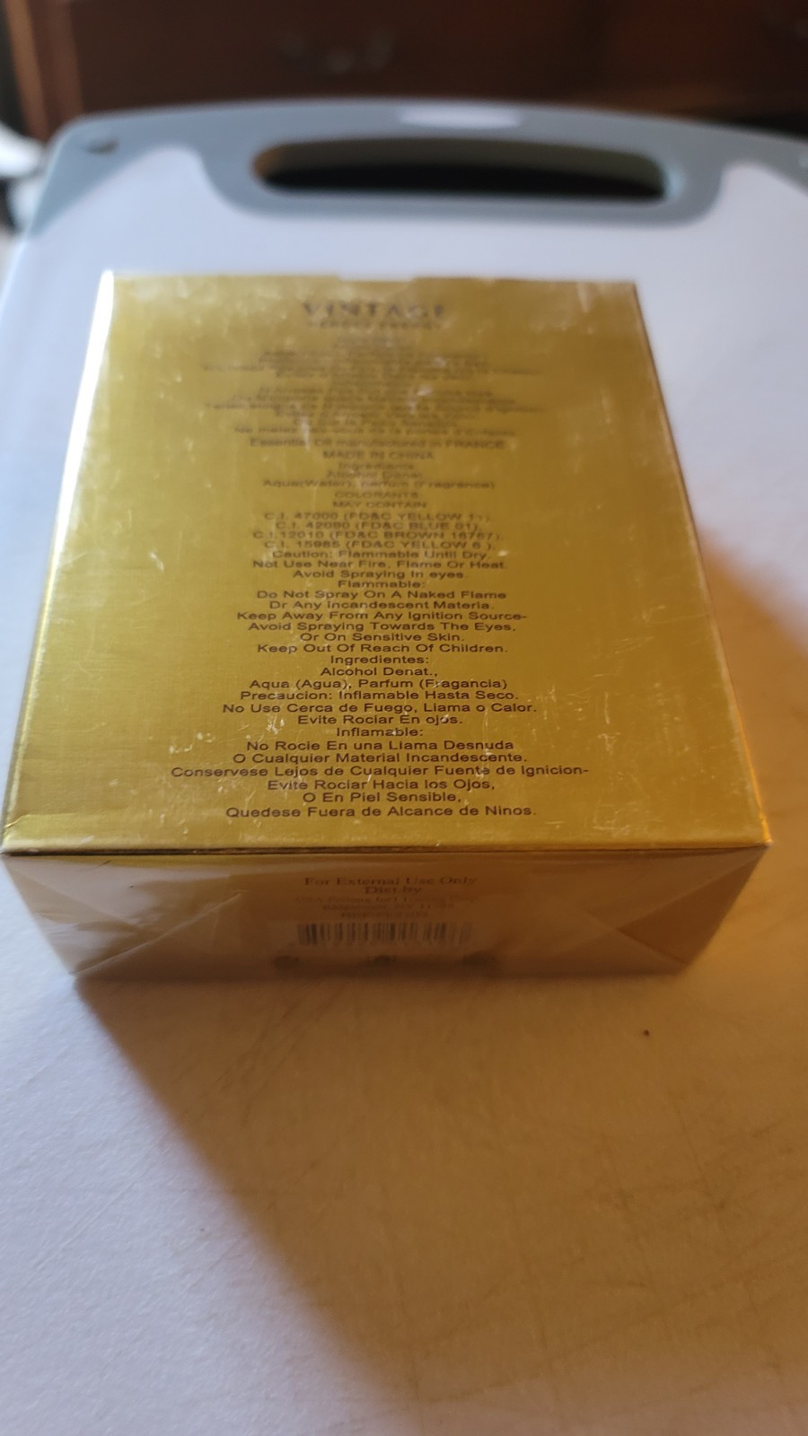 Vintage Heroes Energy Eau de Parfum Natural Spray 3.4 fl oz Regular Size