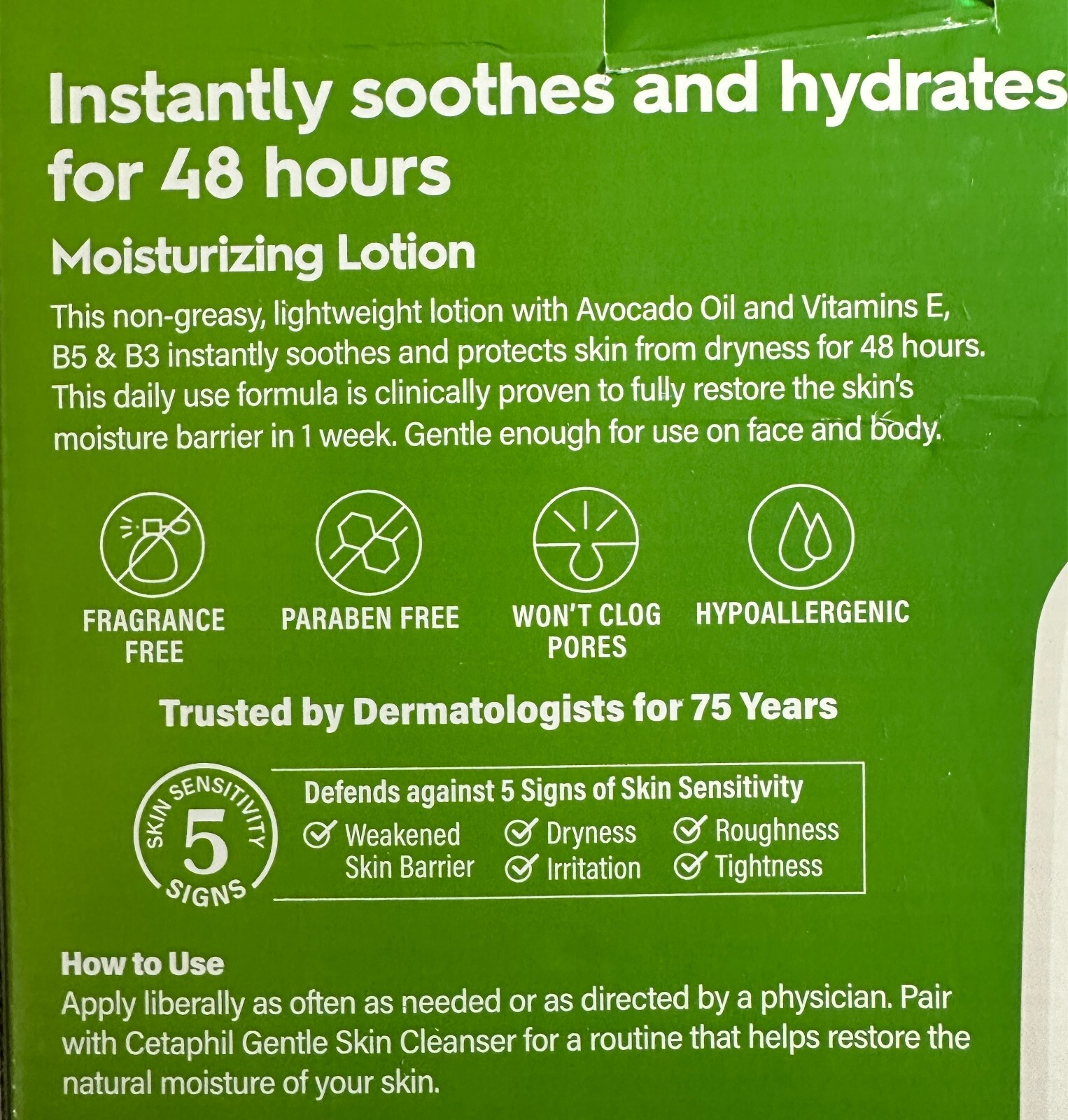 Cetaphil Moisturizing Lotion 20oz 2X,dry To Normal Sensitive Skin 2 Pack