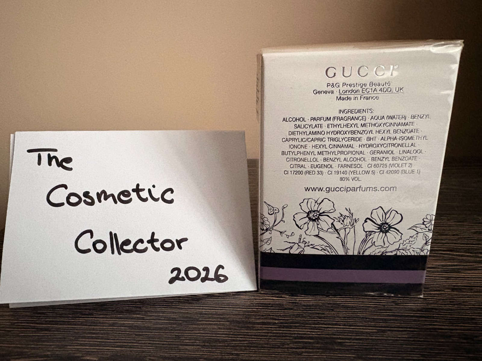 Sealed Launch Year 2012 August Flora by Gucci Generous Violet 50 ml BC: 2234