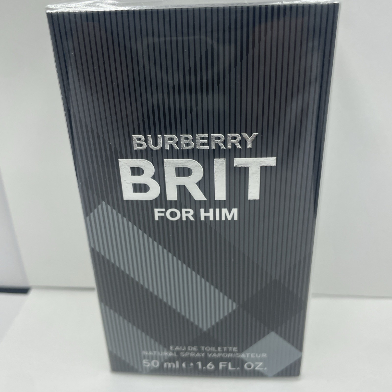 BURBERRY BRIT FOR HIM EDT SPRAY 1.6 OZ/50 ML NEW AND SEALED
