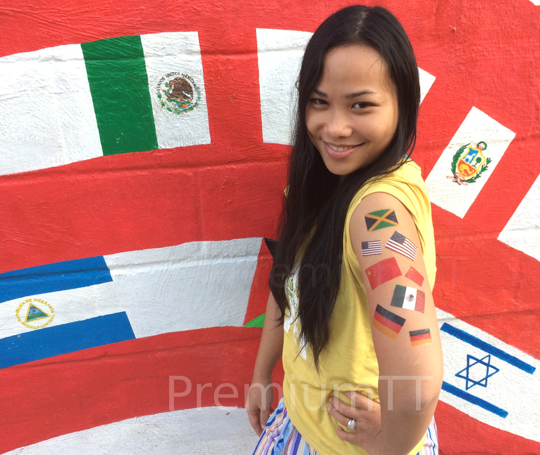 40 Tattoos: United States Of America Flag, American Patriotic Party Favors U.S.