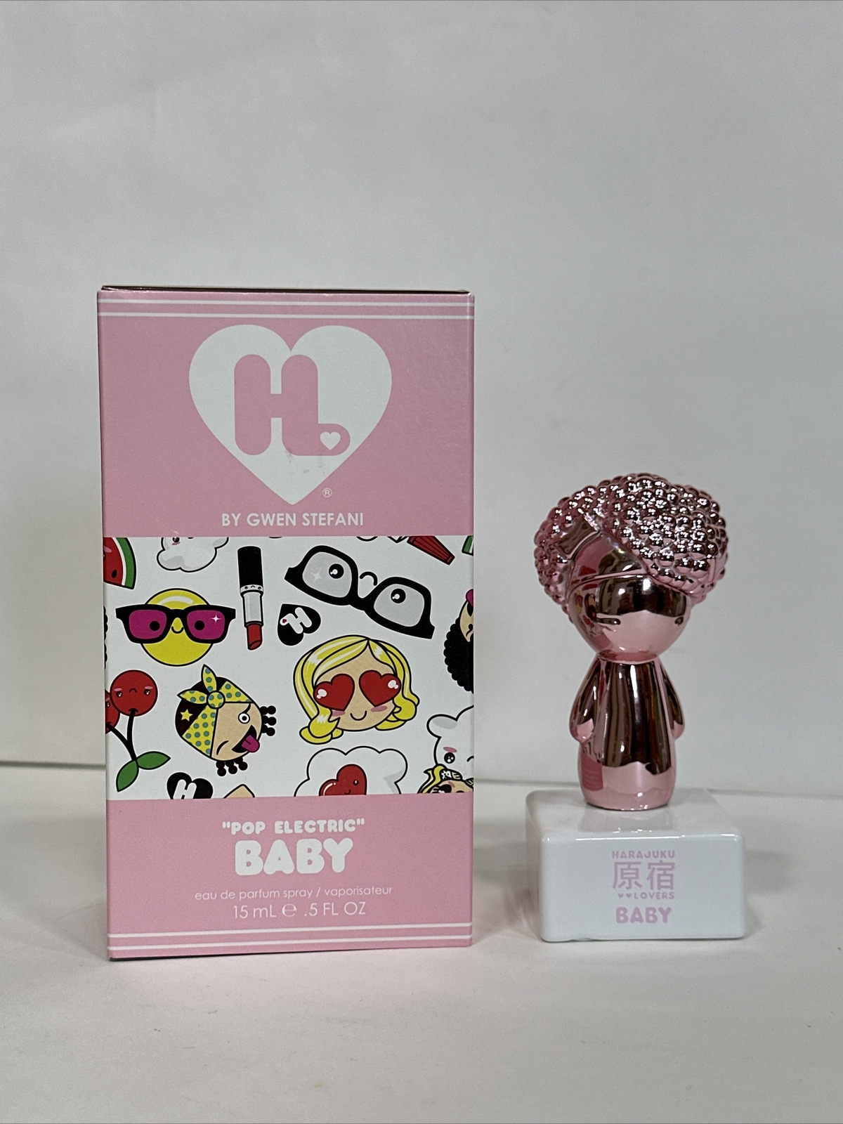 HARAJUKU LOVERS GWEN STEFANI POP ELECTRIC BABY 0.5 OZ EDP NEW IN BOX FOR WOMEN
