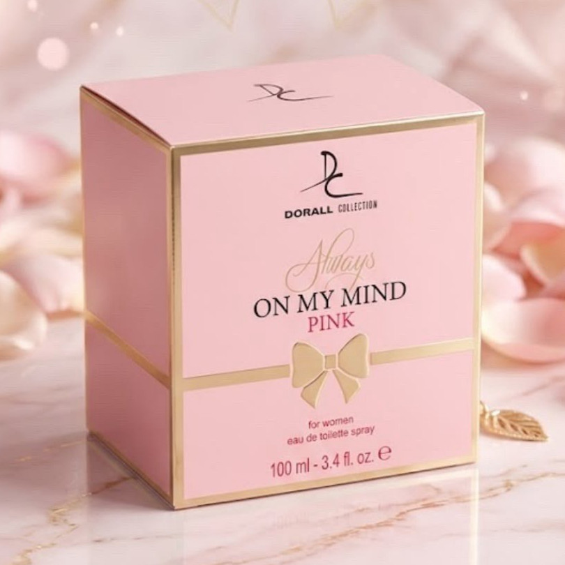 Dorall Collection Always On My Mind Pink Eau de Toilette Spray Regular 3.4 fl oz
