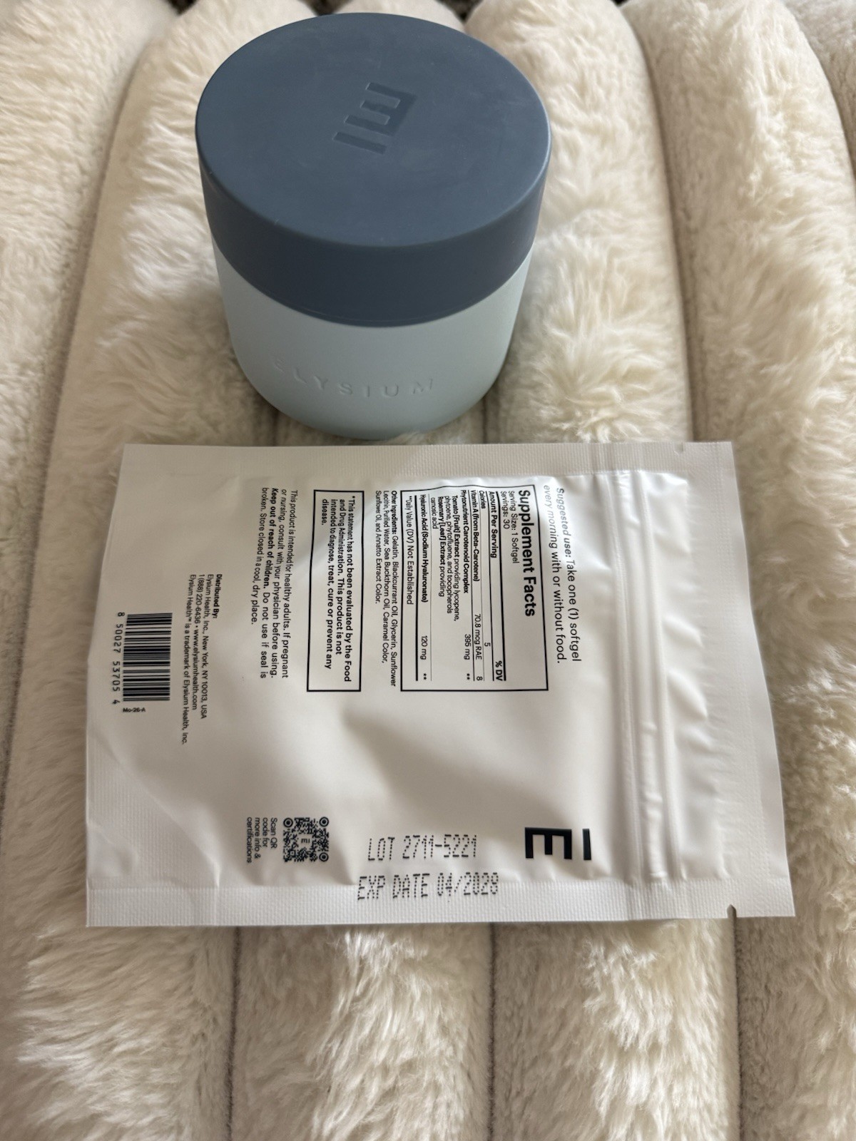 Wow😱😨 Elysium, Mosaic, Skin Aging + Collagen Support, 30 Softgels Exp:04/28