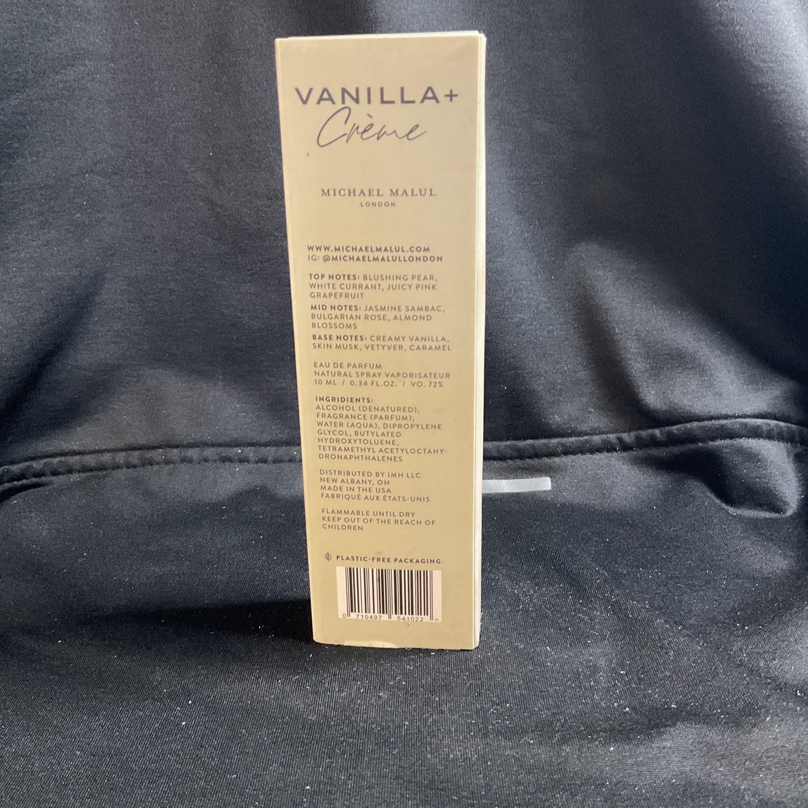 Michael Malul LONDON VANILLA + Creme EDP – 0.34 oz.