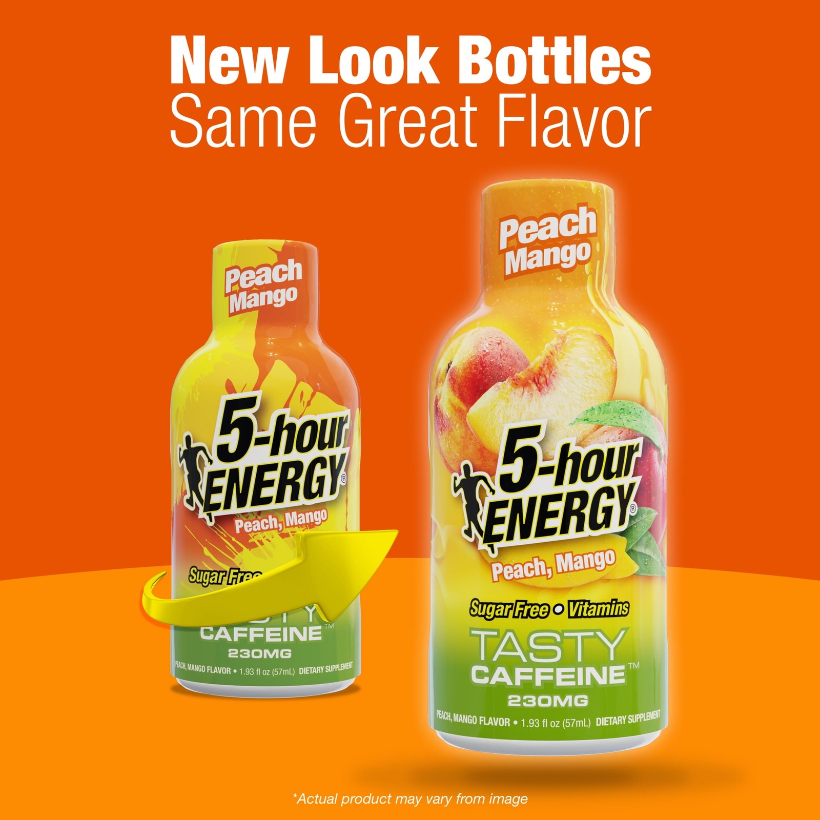 5-hour ENERGY Shot Extra Strength Peach Mango Energy Drinks 1.93 oz 15 Count