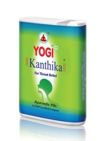 10 x Yogi Kanthika 70 Pills | Ayurvedic Throat Relief |Herbal Remedies & Resins