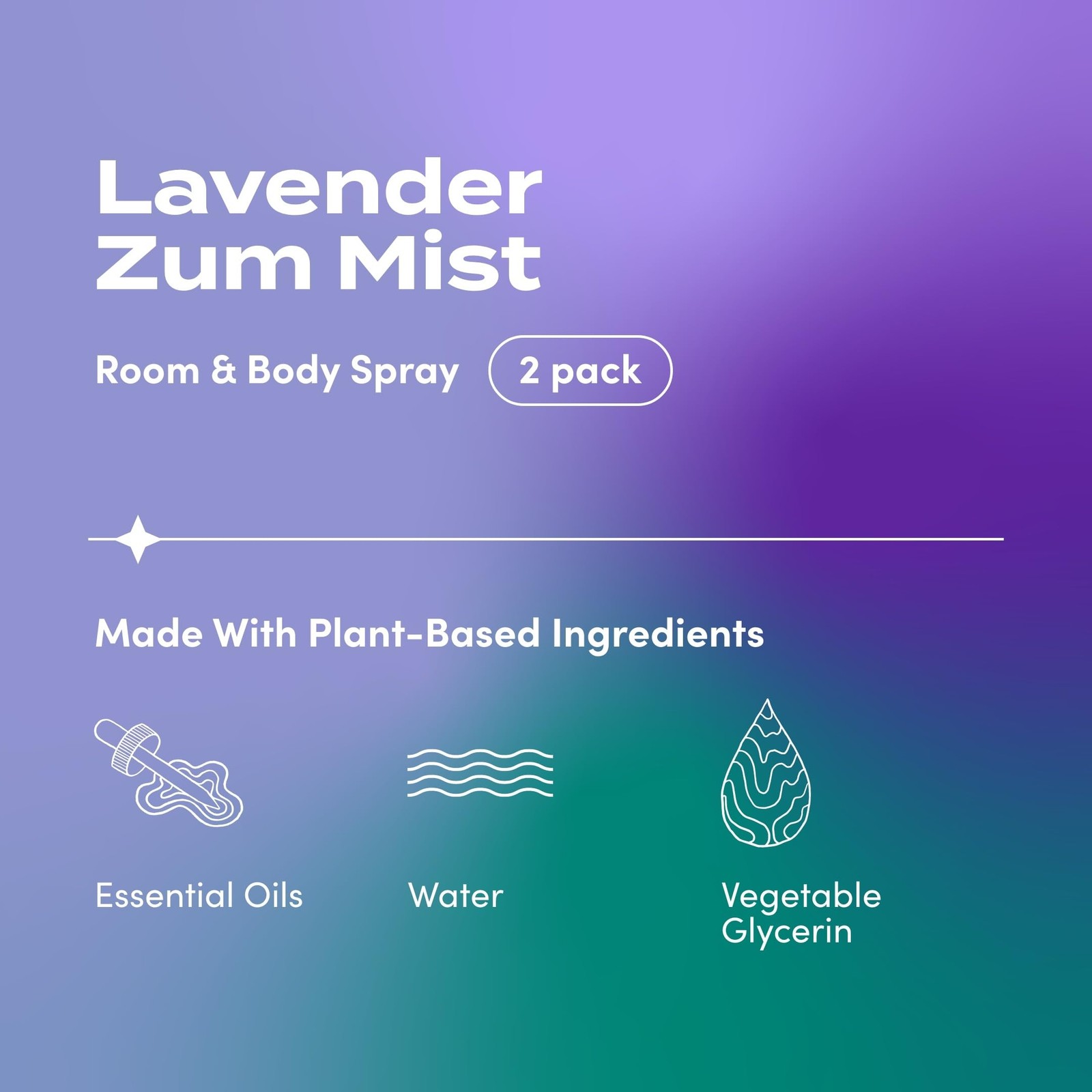 Indigo Wild Zum Mist Room & Body Spray – Aromatherapy 4 fl oz (Pack of 2)