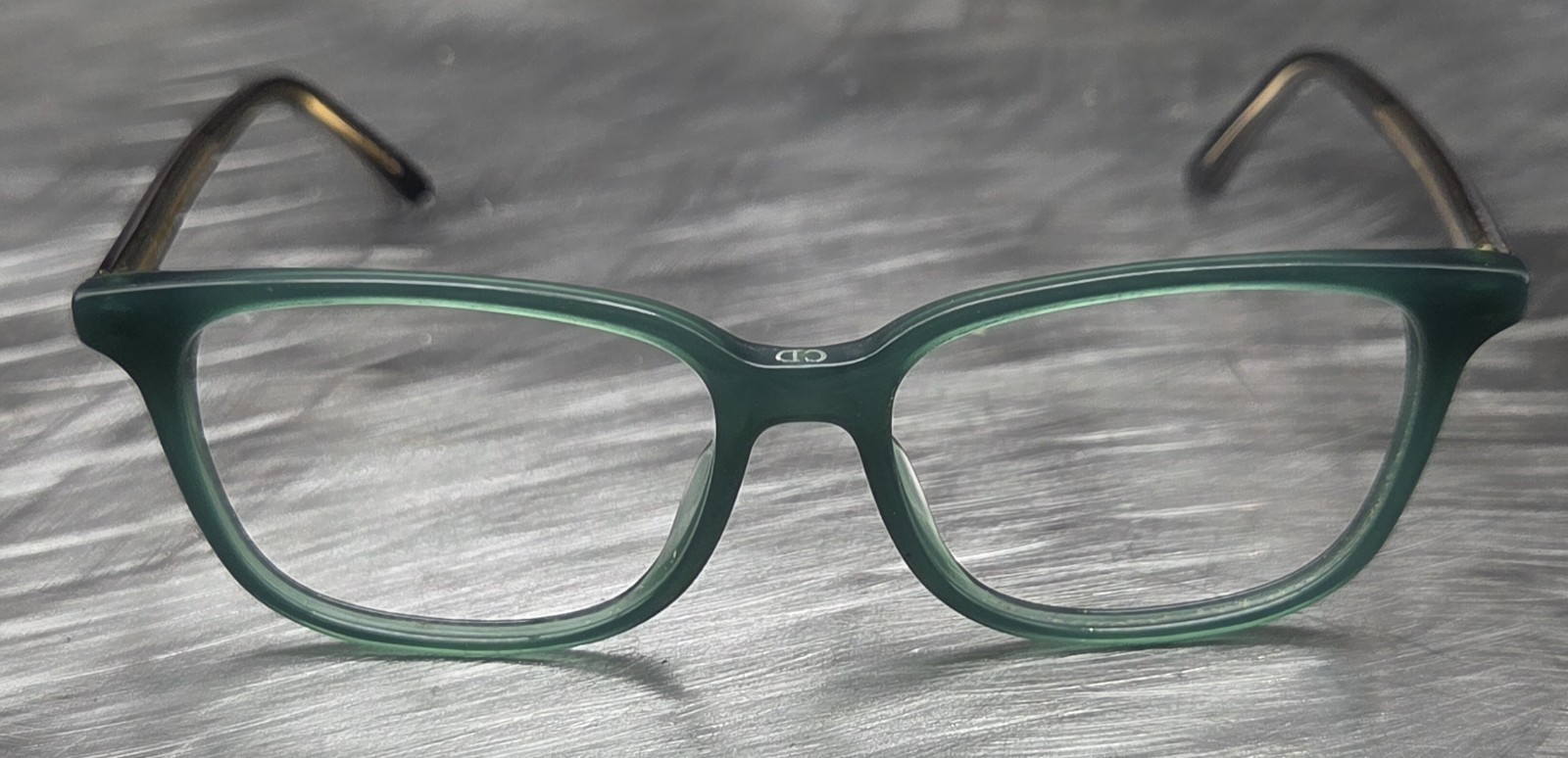Christian Dior Montaigne No. 27 Green/Black Eyeglasses Frame 51[]16-140 Italy