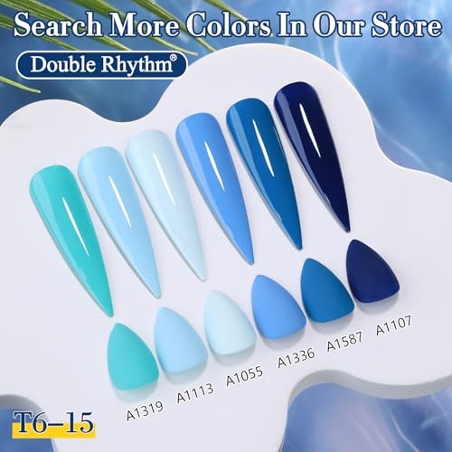 0.5 Oz Gel Nail Polish Neutral Natural Same Color Same Bottle Translucent Teal