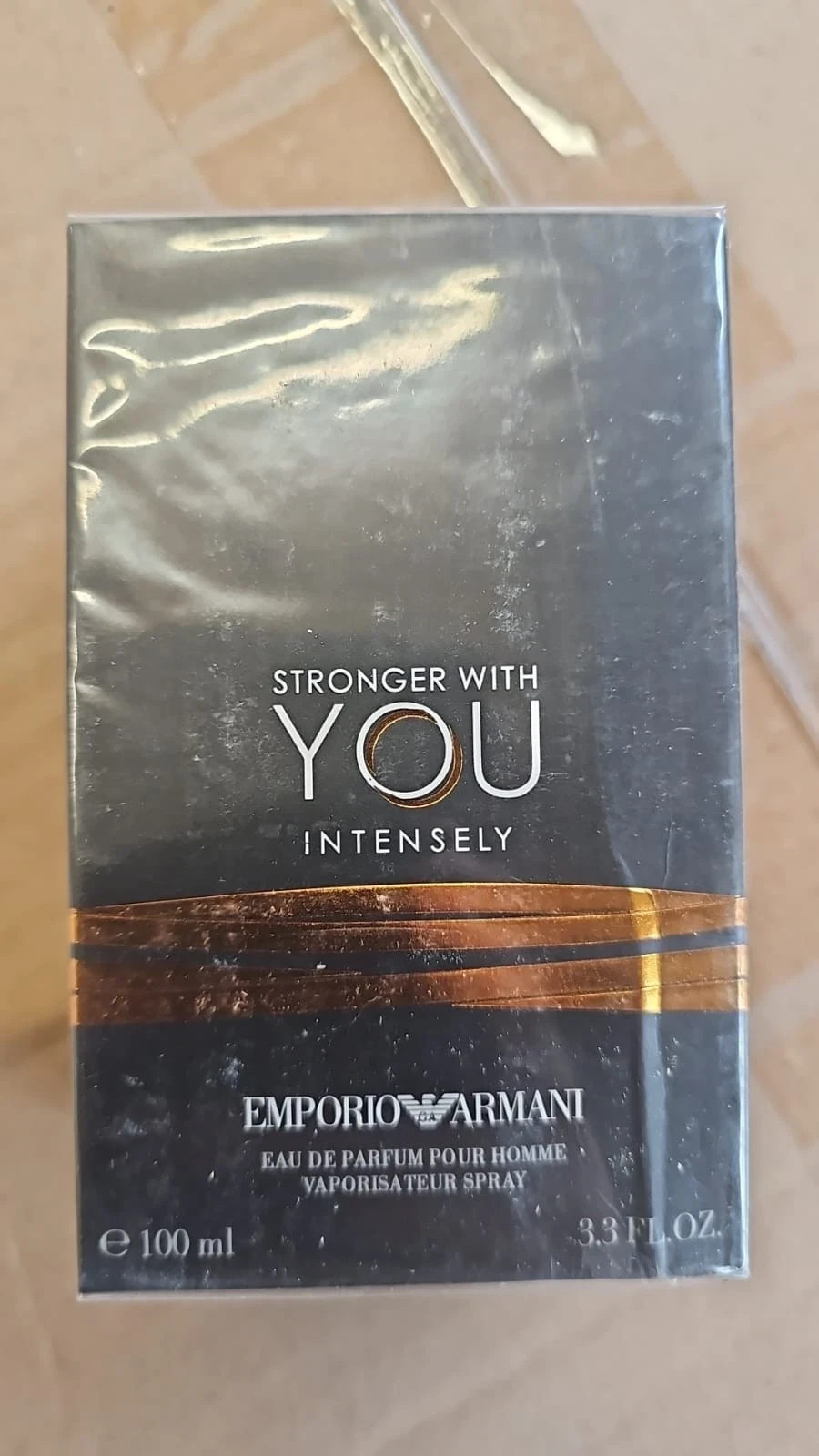 Stronger With You Intensely by Armani cologne men’s EDP 3.3 / 3.4 oz New in Box