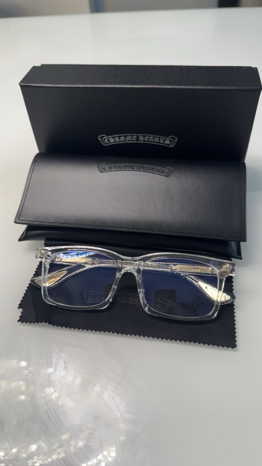 Chrome hearts style glasses