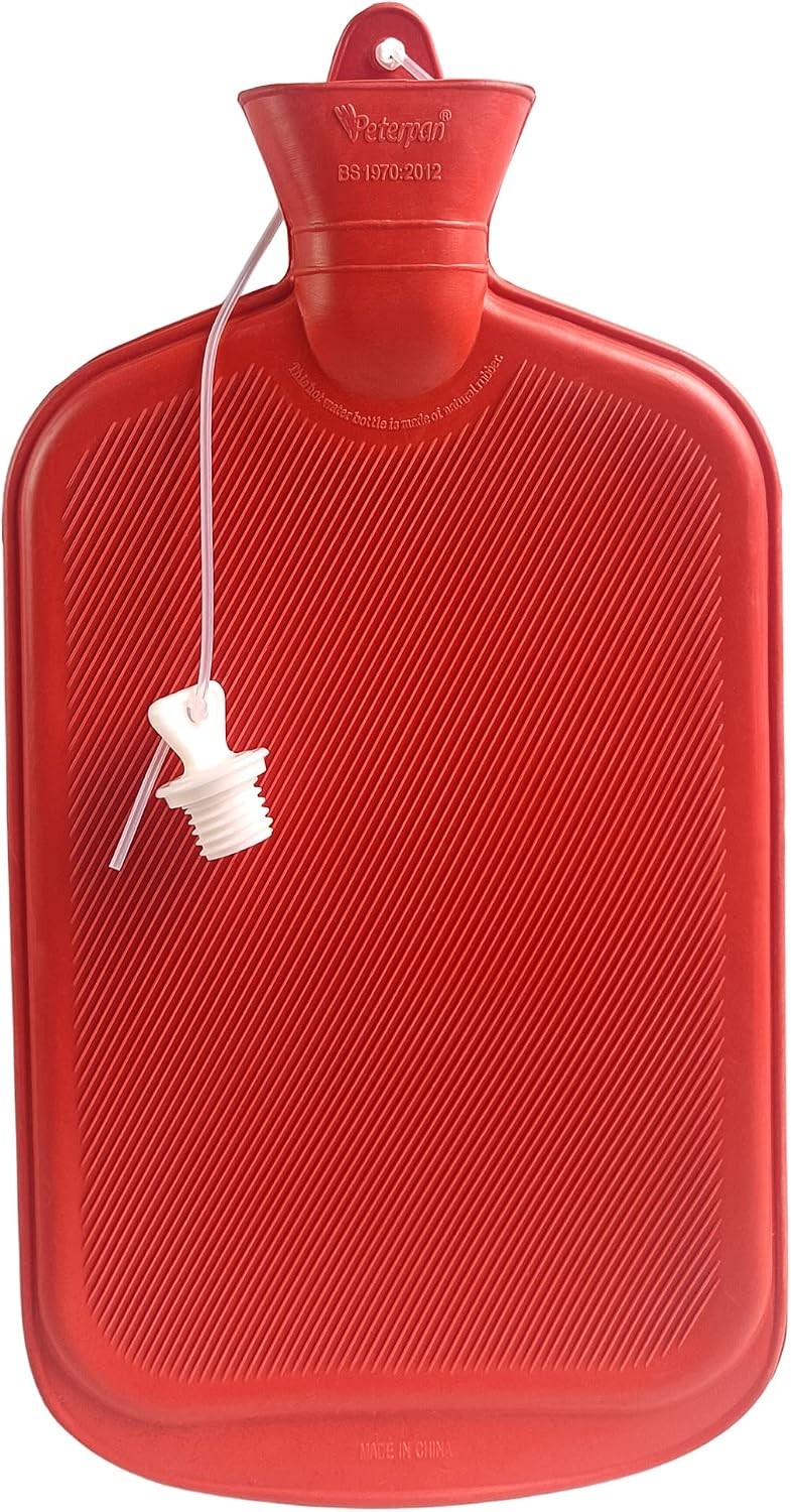 Peterpan Rubber Hot Water Bottle With Cover XXX Large 100oz