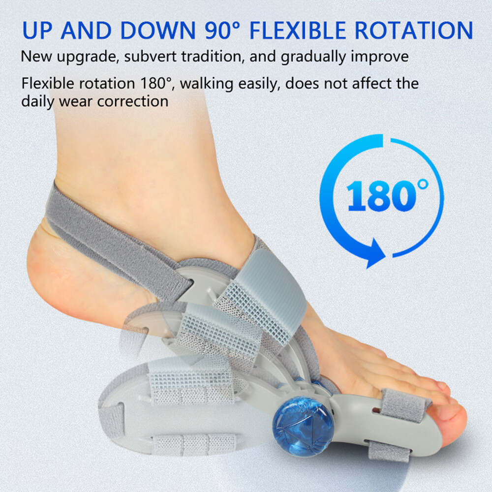2PCS Bunion Fix Toe Valgus Corrector Big Toe Straightener for Men & Women 1Pair
