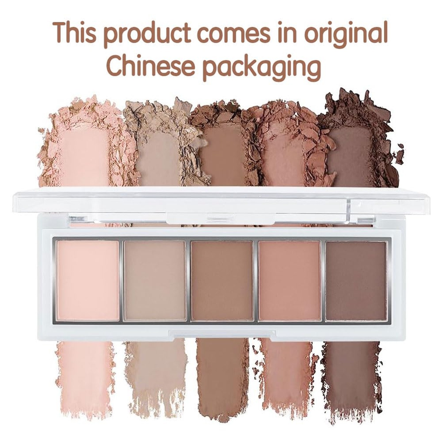 Matte Eyeshadow Palette,Peach Nude Neutral Eye Shadow,Rosy Beige Taupe Brown …
